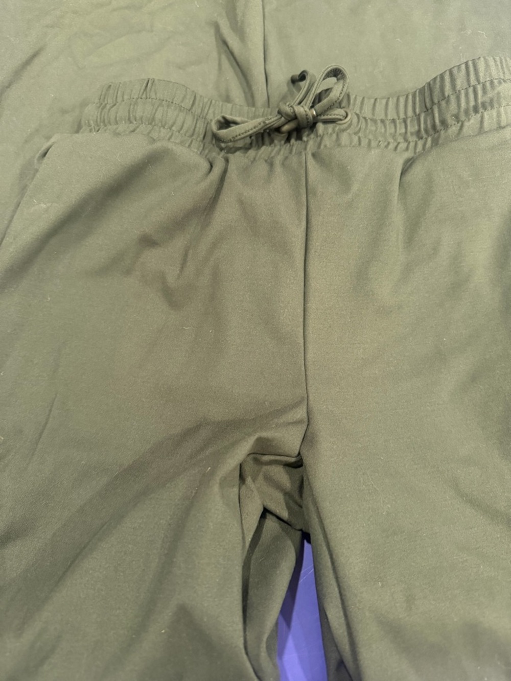 Rachel Zoe XS Drawstring Wide-Leg Sweatpants joggers track pants lounge comfort - Picture 9 of 9